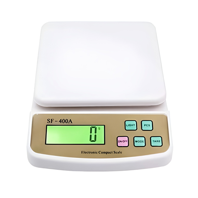 SF-400A Digital Kitchen Scale – 10kg/1g Precision with LCD Display & Dual Power Options - Image 16