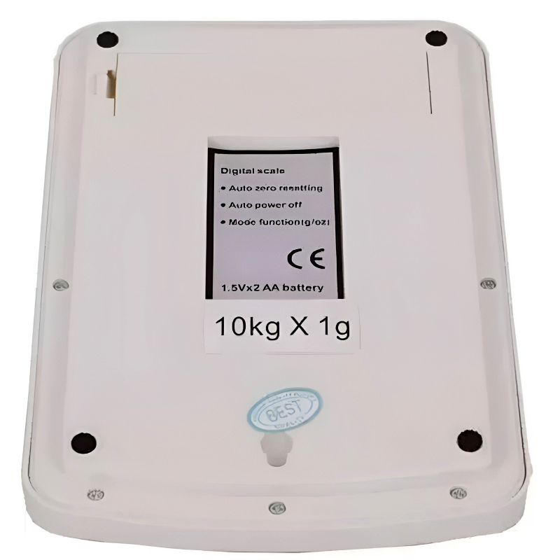 SF-400A Digital Kitchen Scale – 10kg/1g Precision with LCD Display & Dual Power Options - Image 9