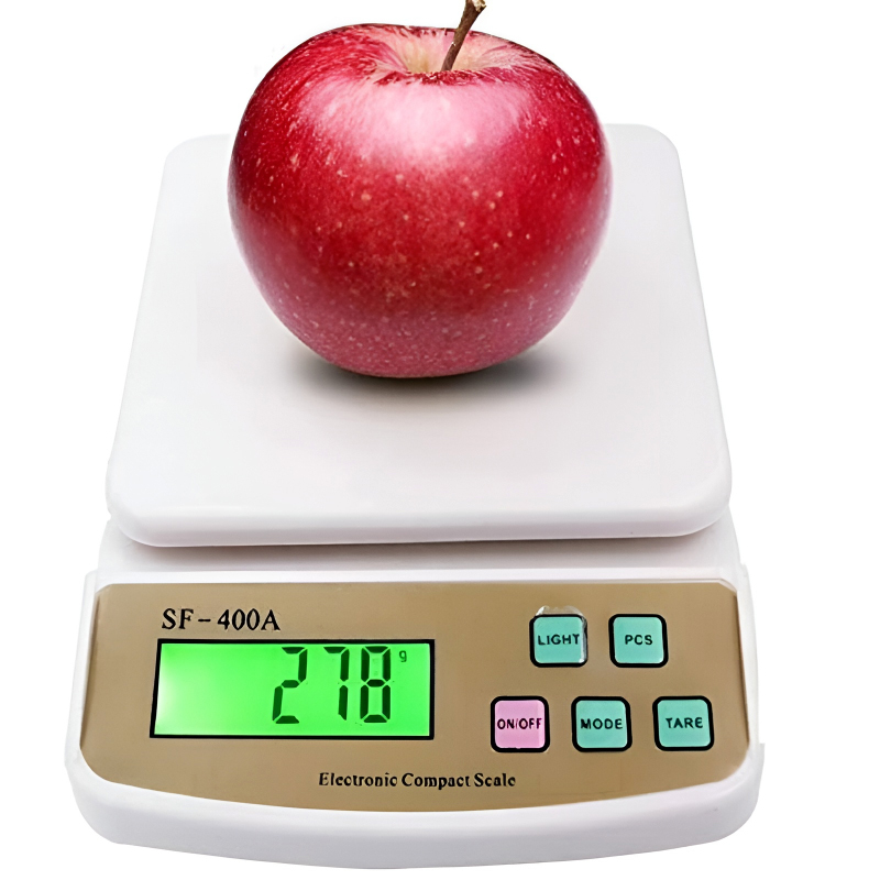 SF-400A Digital Kitchen Scale – 10kg/1g Precision with LCD Display & Dual Power Options - Image 12