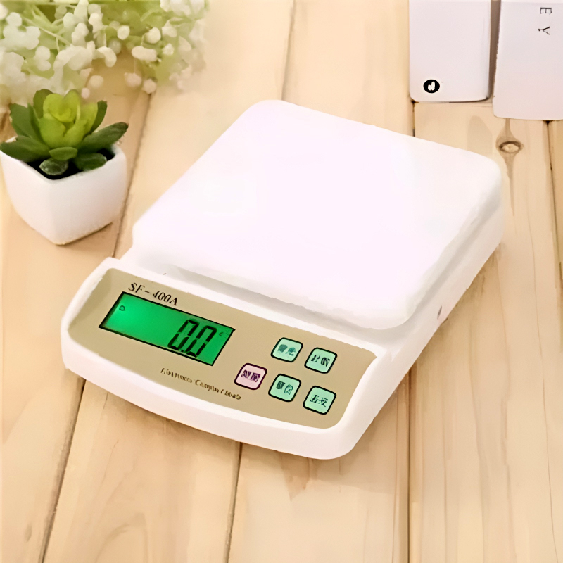 SF-400A Digital Kitchen Scale – 10kg/1g Precision with LCD Display & Dual Power Options - Image 2