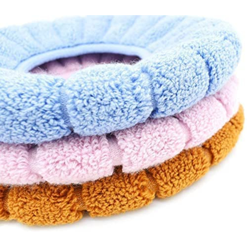 Multi-Color Soft And Comfortable Easy Washable Toilet Seat Cover - Image 11