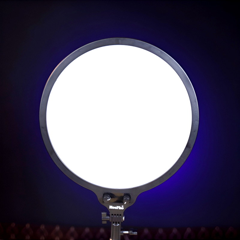 NP-26 NeePho 26 CM LED Soft Ring Light with 360° Rotating Pan Tilt and Three Color Temperature Modes - Image 9