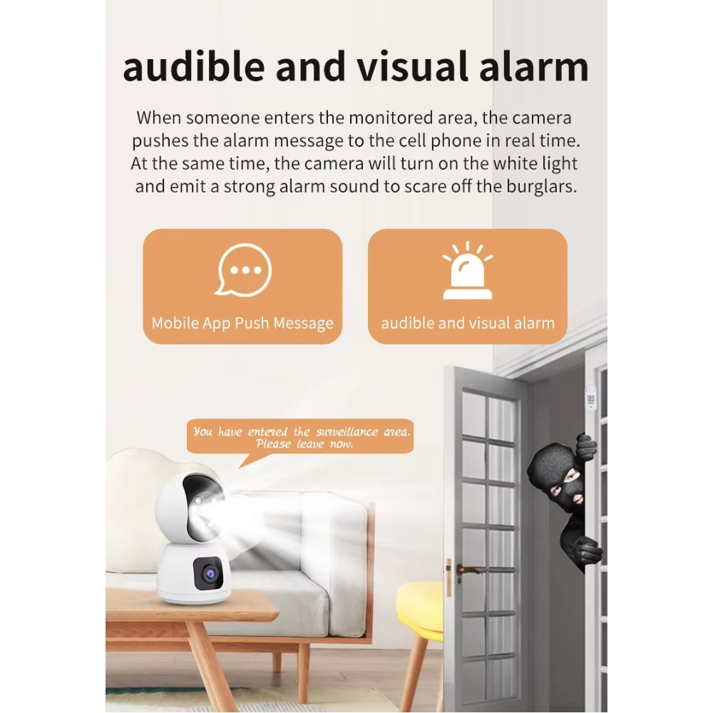 V380PR0 4K ULTRA HD Dual Lens Wifi PTZ Camera with Night Vision, Two-Way Audio, and AI Human Motion Tracking for Comprehensive Surveillance - Image 11