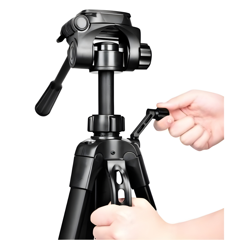 T-3520 Multi-Functional Professional Portable Tripod Stand For Mobile Phones, DSLR Cameras And Video Camcorders - Image 5