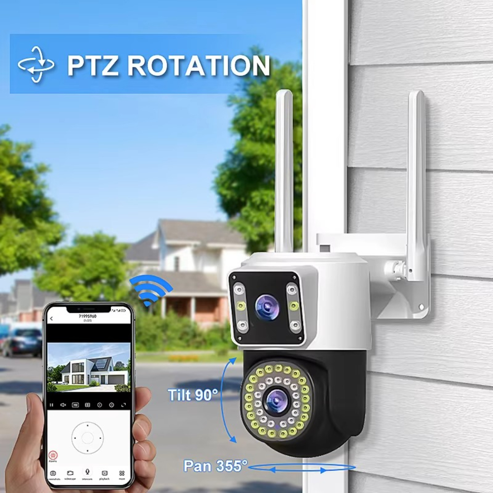 V380PR0 4K ULTRA HD Dual Lens Wifi PTZ Camera with Night Vision, Two-Way Audio, and AI Human Motion Tracking for Comprehensive Surveillance - Image 11