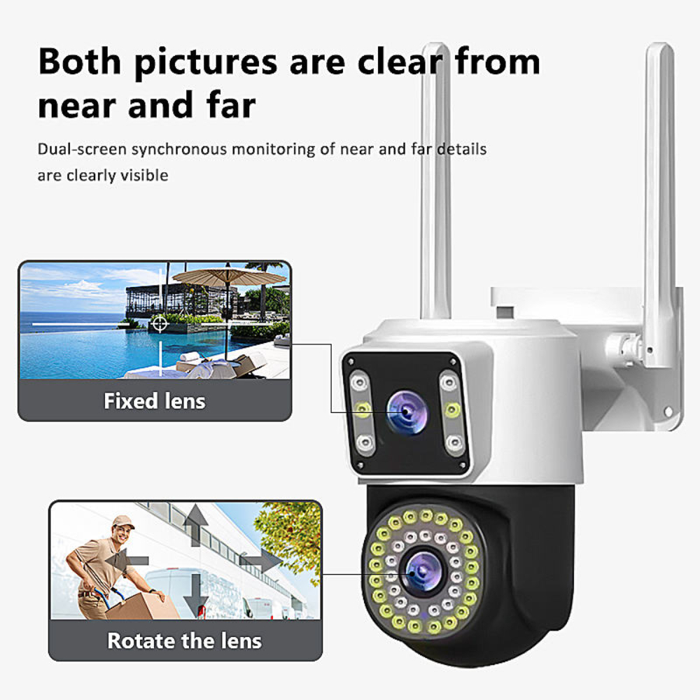V380PR0 4K ULTRA HD Dual Lens Wifi PTZ Camera with Night Vision, Two-Way Audio, and AI Human Motion Tracking for Comprehensive Surveillance - Image 5