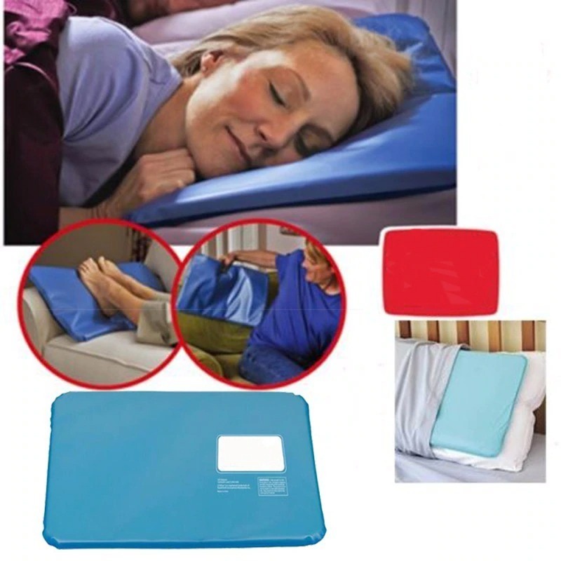 Summer Cool Travel Neck Rest Chillow Sleeping Water Cooling Pad Cushion - Image 5