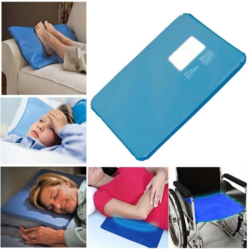 Summer Cool Travel Neck Rest Chillow Sleeping Water Cooling Pad Cushion - Image 3