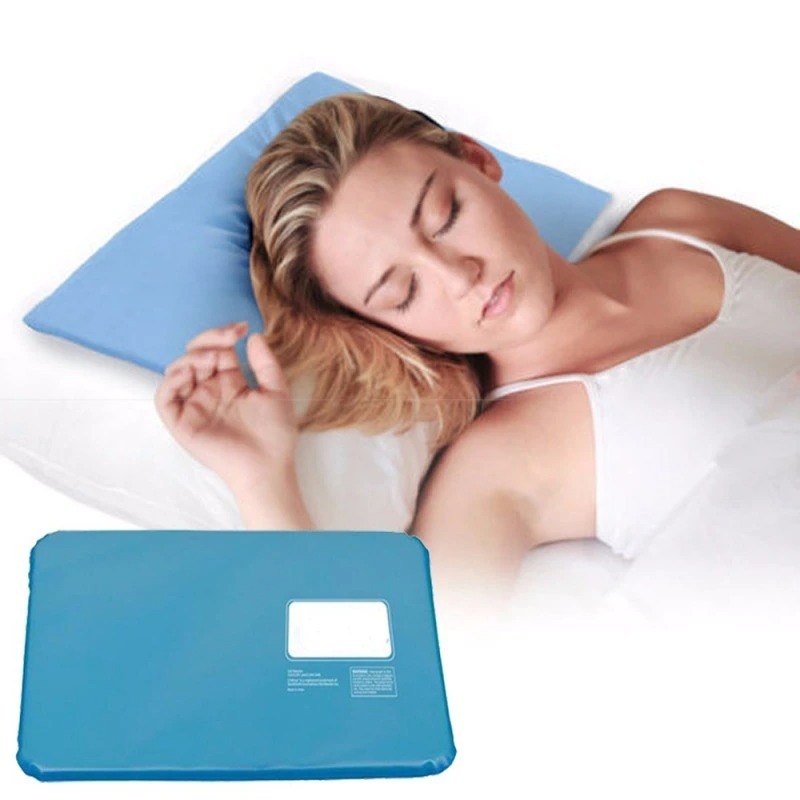 Summer Cool Travel Neck Rest Chillow Sleeping Water Cooling Pad Cushion - Image 4