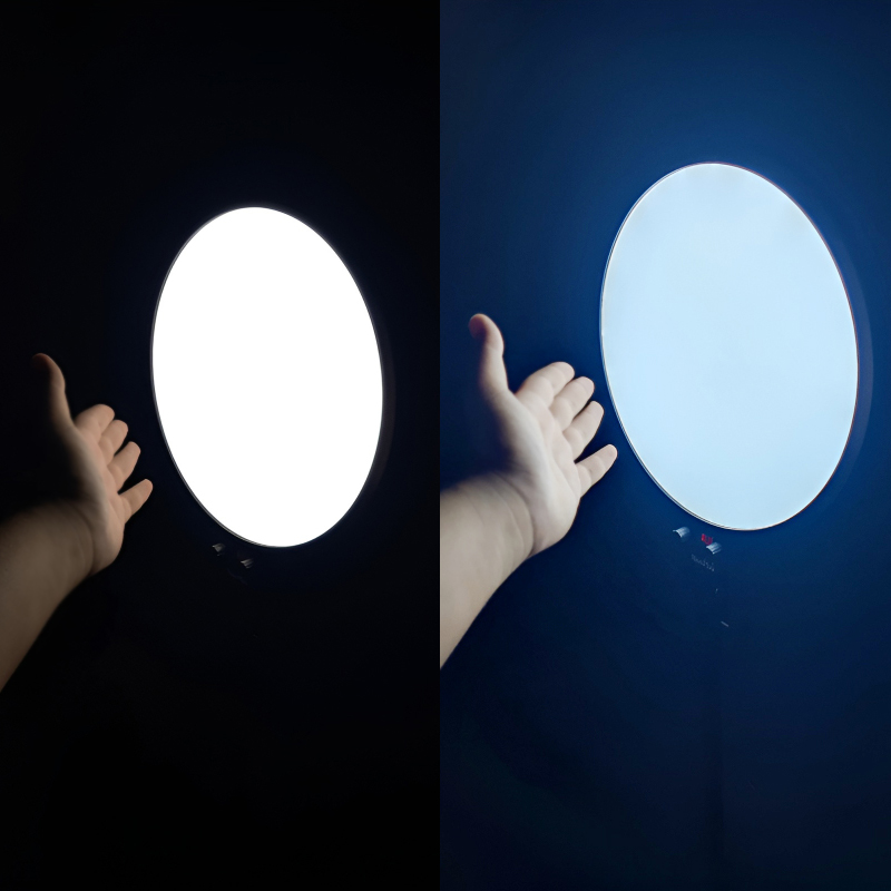 NP-26 NeePho 26 CM LED Soft Ring Light with 360° Rotating Pan Tilt and Three Color Temperature Modes - Image 2