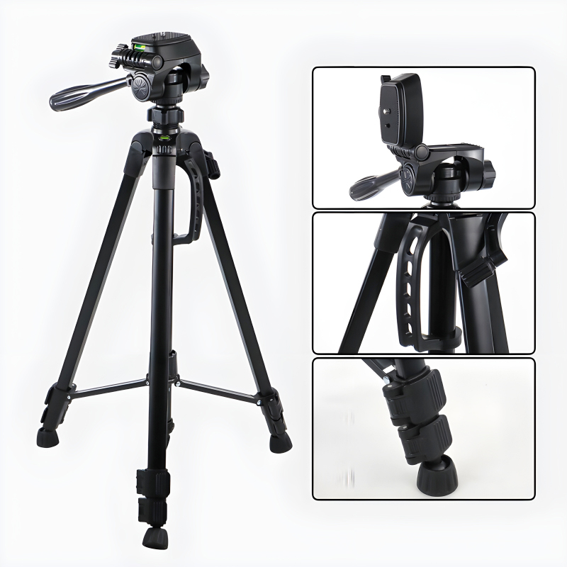 T-3520 Multi-Functional Professional Portable Tripod Stand For Mobile Phones, DSLR Cameras And Video Camcorders - Image 12