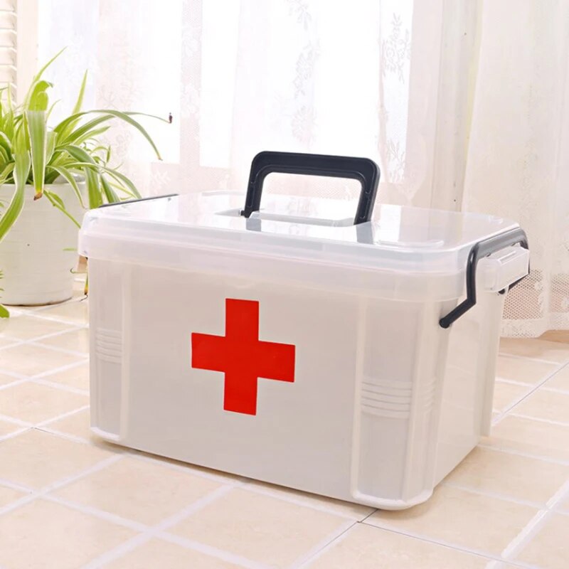 Multi-Layer Medicine Storage Organizer First Aid Box - Image 7