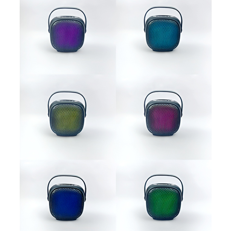 GTS-2009 Karaoke Party Speaker with LED Lights, Voice Changer & 2 Mics – Portable Bluetooth Sound System - Image 8