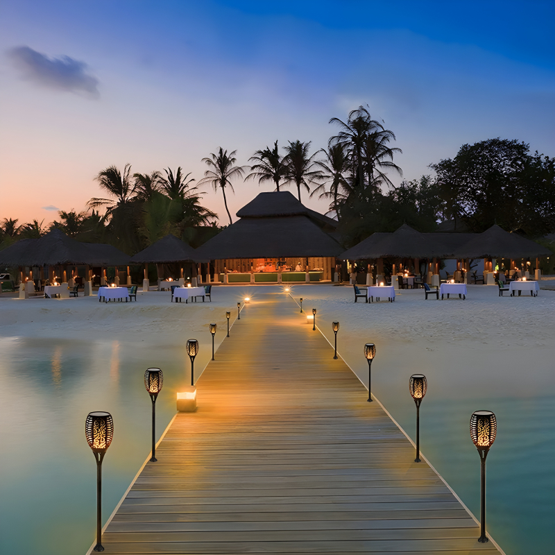 XF-6017 Solar Flame LED Light Lamp Enhance Your Outdoors With Stunning Decoration - Image 18