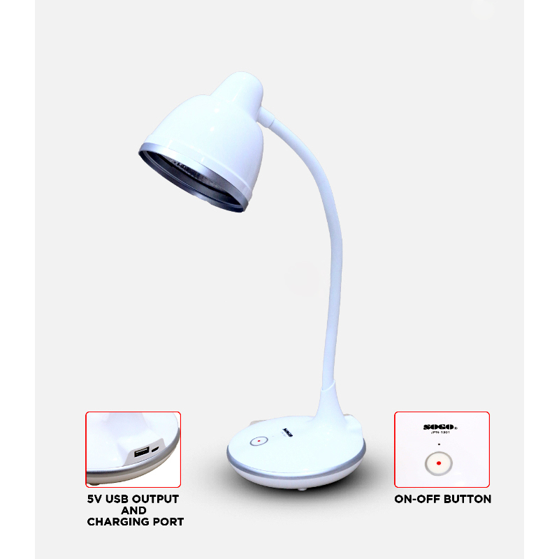 JPN-1301 Sogo Rechargeable Table/Desk Portable And Stylish Lamp - Image 8