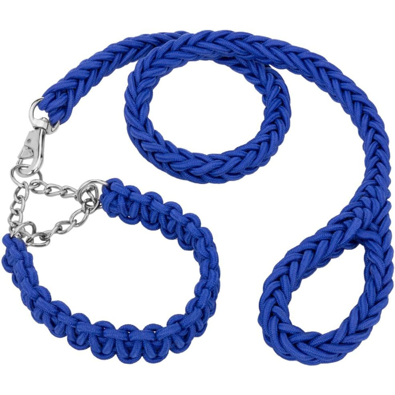 8-Strand Nylon Strong Traction Rope Dog Collar Leash - Image 4