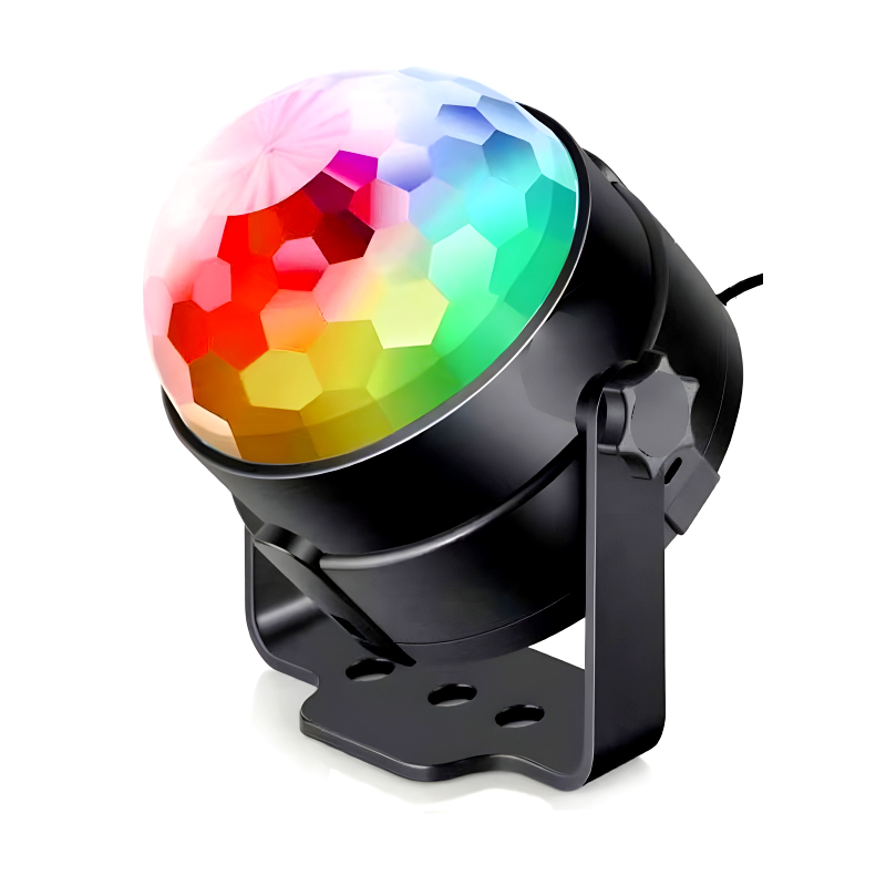 LT-910 Mini LED Projector With Speaker & RGB Disco Light - Image 8
