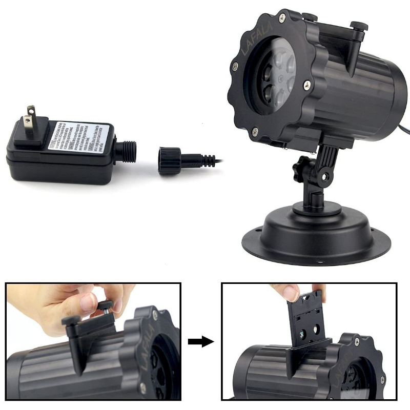 Multi-Purpose Remote Control Celebration Series LED Projection Light With 16 Different Patterns - Image 4