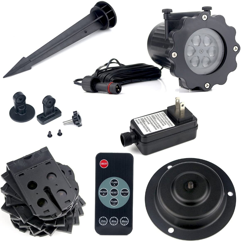 Multi-Purpose Remote Control Celebration Series LED Projection Light With 16 Different Patterns - Image 2