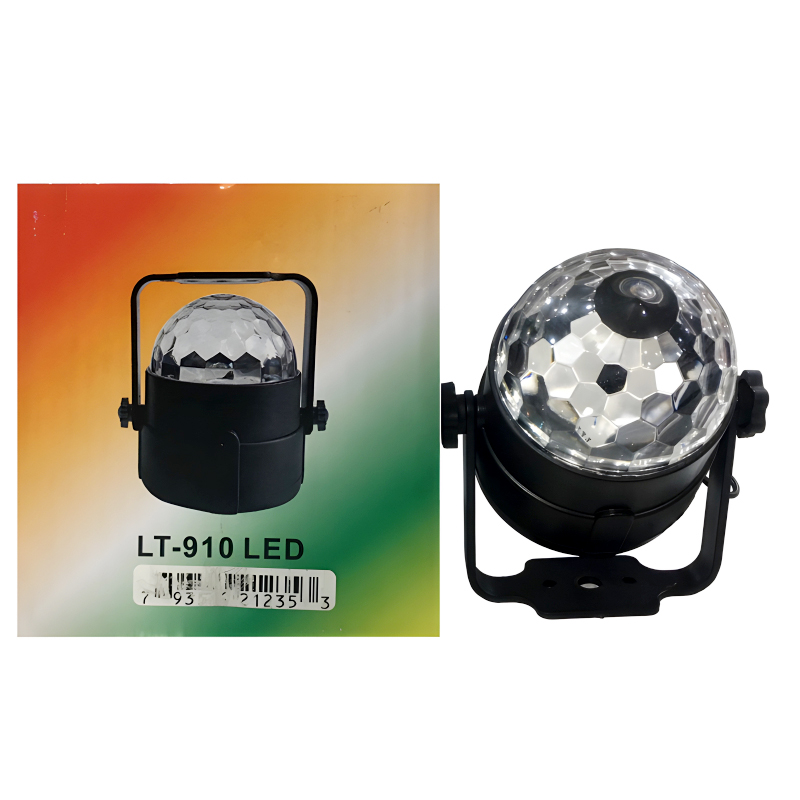 LT-910 Mini LED Projector With Speaker & RGB Disco Light - Image 3