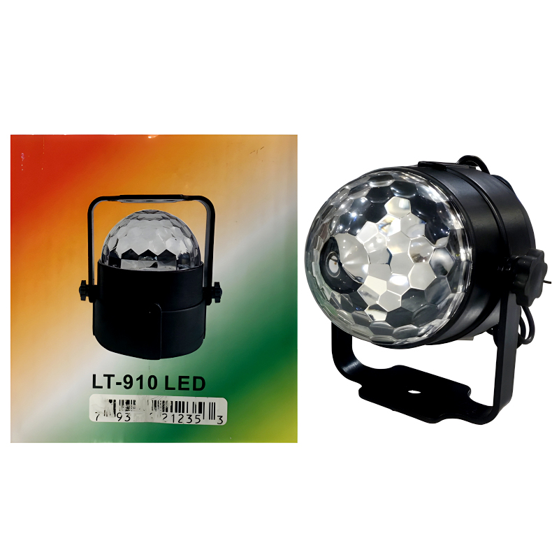 LT-910 Mini LED Projector With Speaker & RGB Disco Light - Image 6
