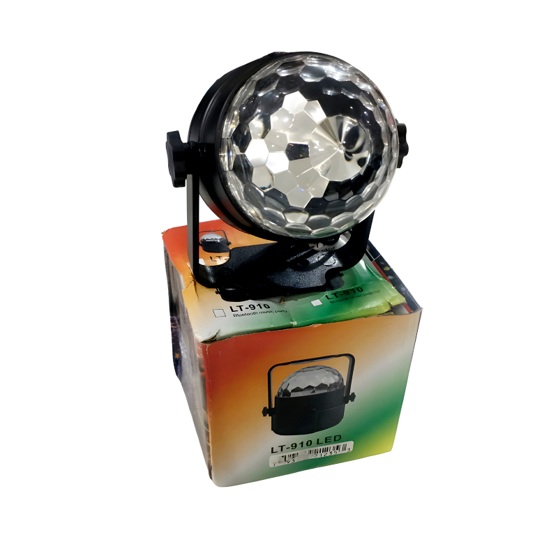 LT-910 Mini LED Projector With Speaker & RGB Disco Light - Image 2