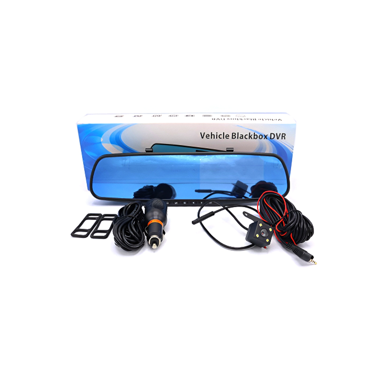 Full HD 1080P Dual Mirror Camera With 4.5″ TFT LCD Crystal-Clear Recording Vehicle Blackbox DVR - Image 2