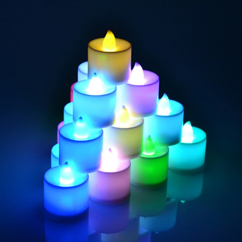 24pcs Led Electronic Candle Smokeless Flameless Decorative Candles Battery Operated - Image 4