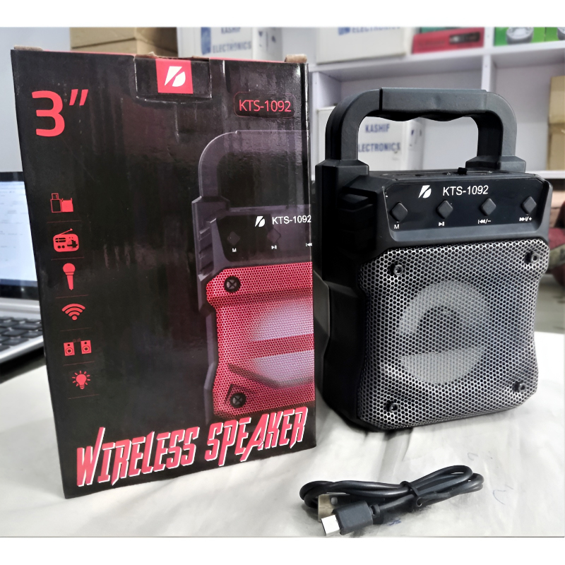 KTS-1092 Mini Portable 3-Inch Wireless Bluetooth Speaker with High-Quality Sound and Mic Option - Image 7