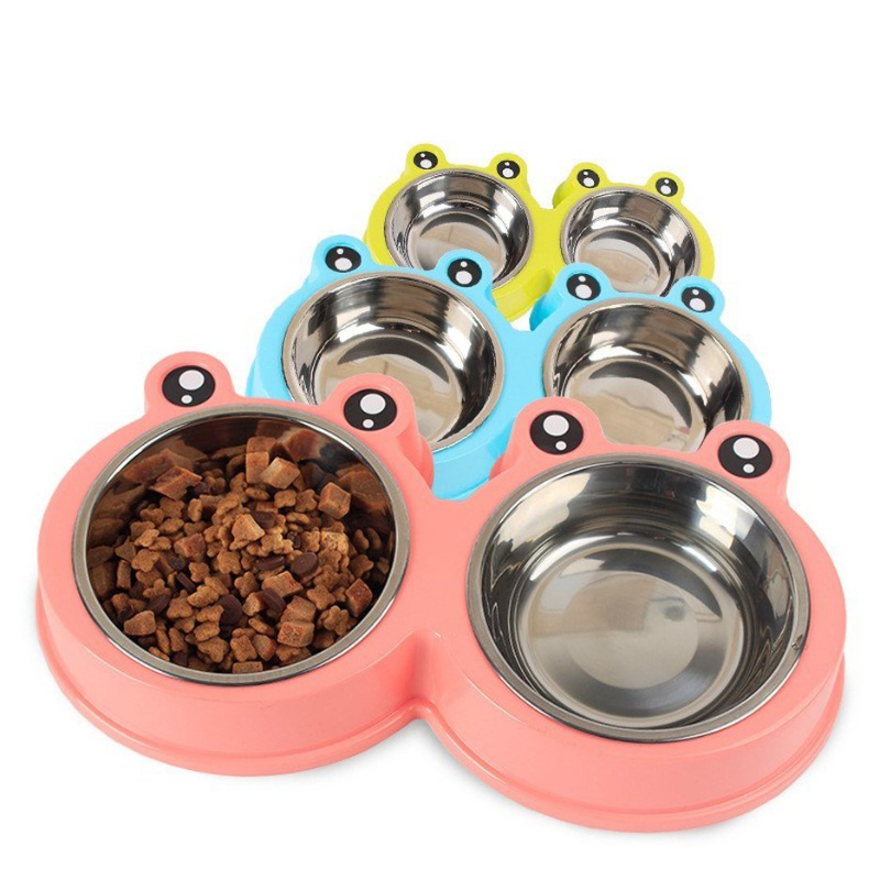 Frog Designed High Quality Resin Stainless Steel Pet Bow - Image 2