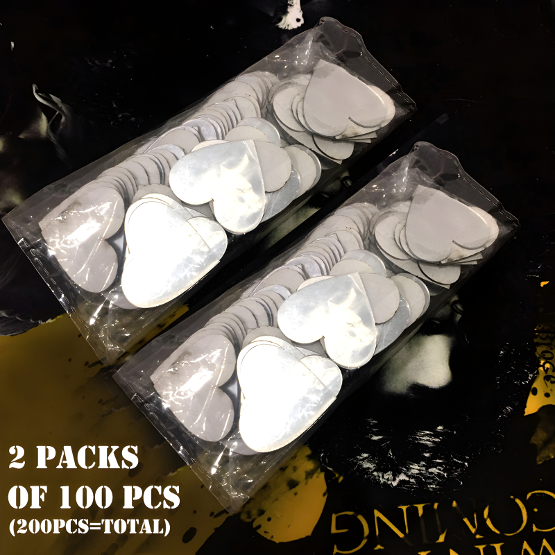 200 Pieces Mini 3D Heart-Shaped Acrylic Mirror Wall Stickers For Decorative Home Enhancement - Image 4