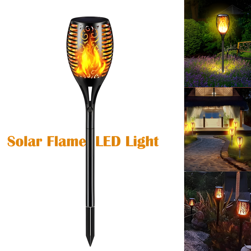 XF-6017 Solar Flame LED Light Lamp Enhance Your Outdoors With Stunning Decoration - Image 14