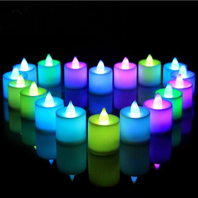 24pcs Led Electronic Candle Smokeless Flameless Decorative Candles Battery Operated - Image 2