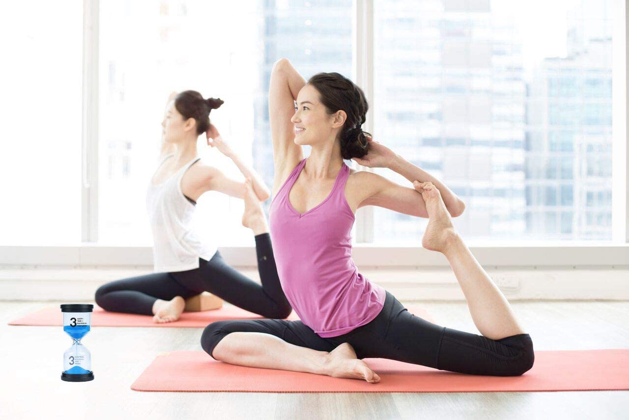 Sand Hourglass Timer 3 Minutes Clock Home Decor Mini Watch - Image 4