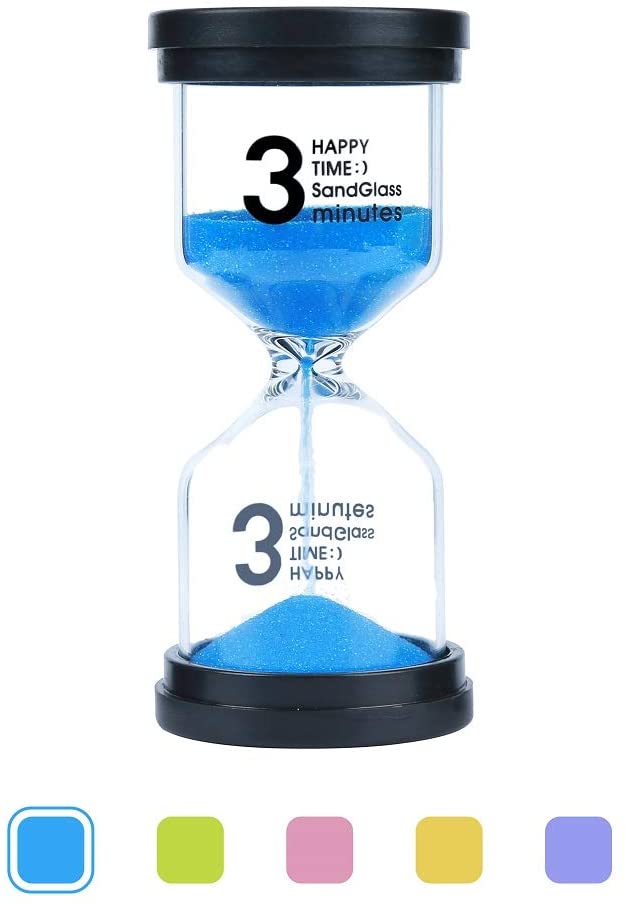 Sand Hourglass Timer 3 Minutes Clock Home Decor Mini Watch