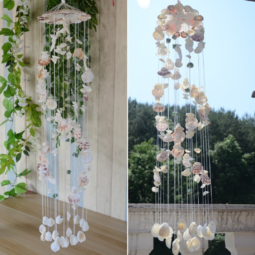 Japanese Wind Chimes Bells Hanging Ornaments Mediterranean Style Home Garden Decoration - Image 2