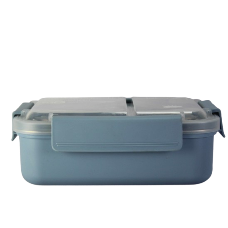 Dual-Compartment Leak-Proof Stainless Steel Lunch Box for Kids and Office - Image 7