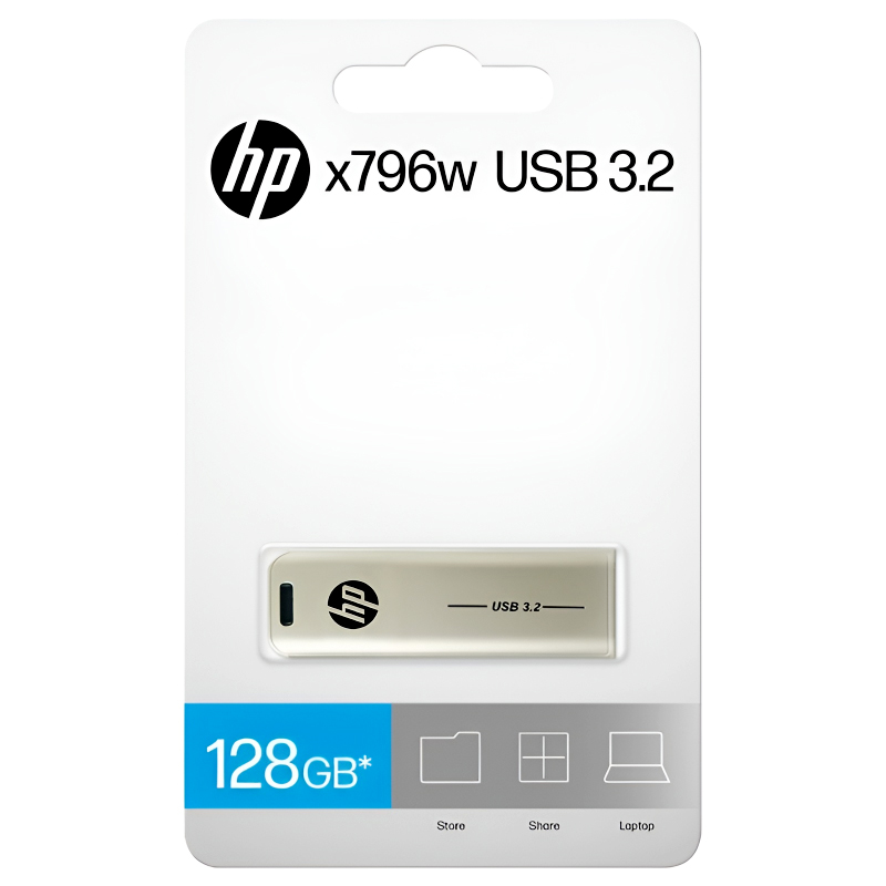 HP x796w High-Speed Metal Slide Design USB 3.2 Flash Drive – 32GB/64GB/128GB - Image 15