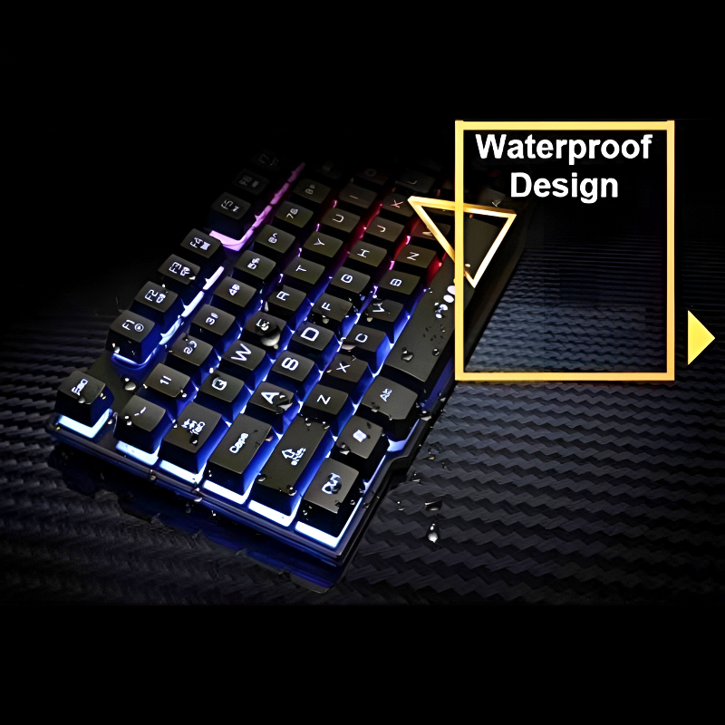 Fire Cam GK11 Suspension Key RGB Mechanical Gaming Keyboard with Aluminum Frame and Rainbow Backlit - Image 8