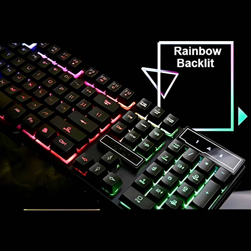 Fire Cam GK11 Suspension Key RGB Mechanical Gaming Keyboard with Aluminum Frame and Rainbow Backlit - Image 7