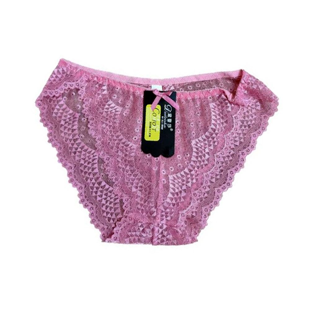 Pack Of 3 Lace Women Panties Seamless Underwear Briefs with Bowknot - Image 7