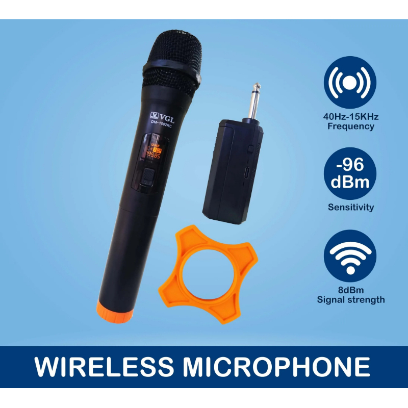LT-105 Universal Wireless Microphone – Studio-Quality Audio for Amplifiers, Mixers & Live Sound Reinforcement - Image 4