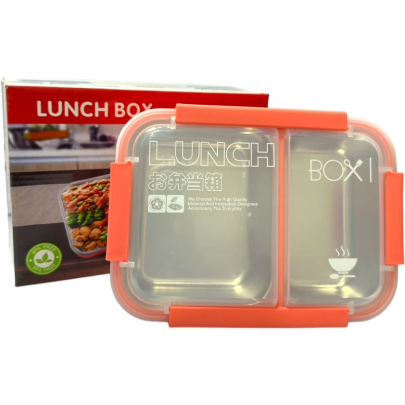 Dual-Compartment Leak-Proof Stainless Steel Lunch Box for Kids and Office - Image 5