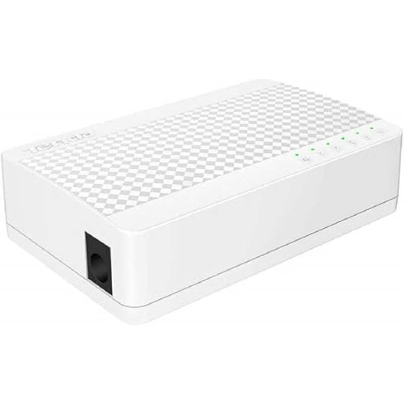 Tenda S105 5-Port 10/100Mbps Sleek And Compact Unmanaged Desktop Fast Ethernet Switch Splitter With Low Power Consumption - Image 7