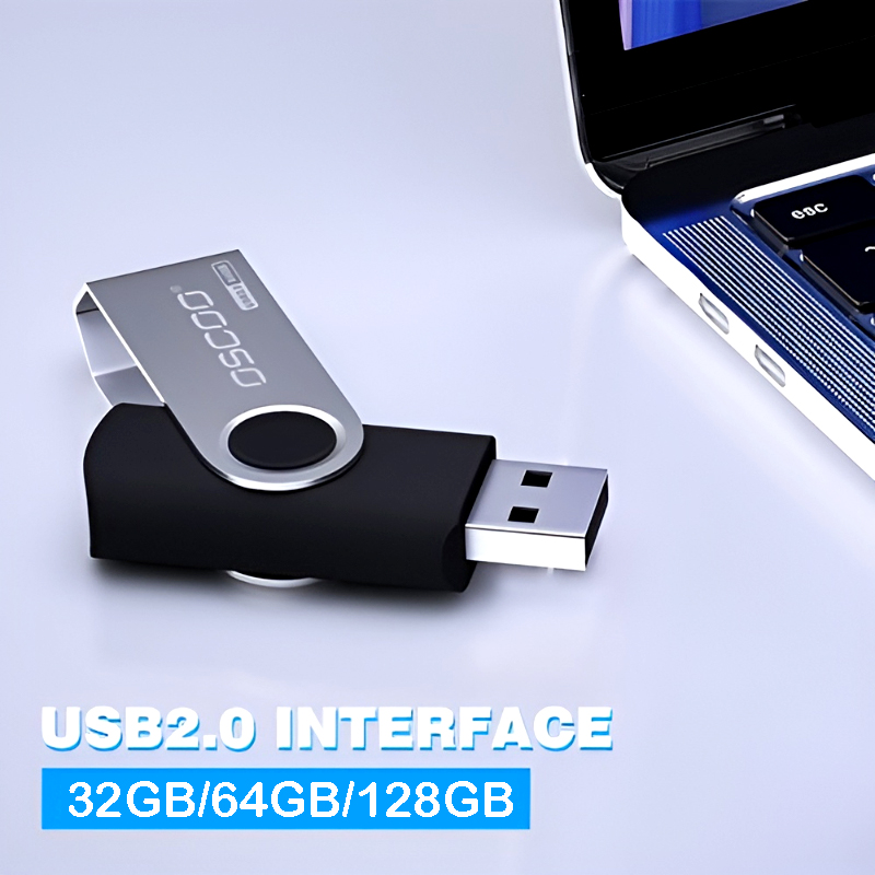 OSCOO 008U Classic Swivel USB 3.0 Flash Drive – 100% Original, 32GB/64GB/128GB High-Speed Pen Drive - Image 7