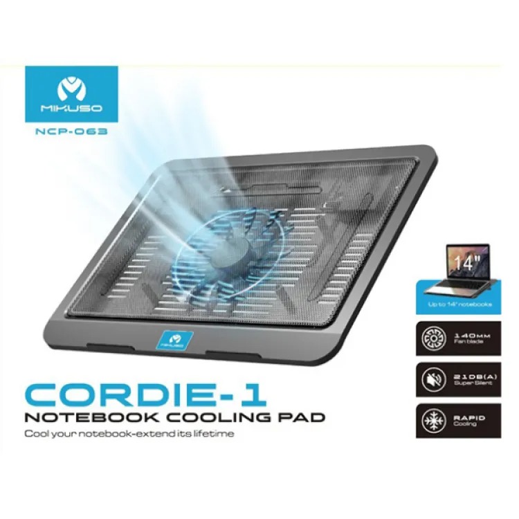 CORDIE-1 NCP-063 Slim And Light Weight Notebook Cooling Fan With Rapid Cooling - Image 2