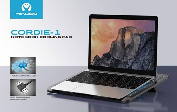 CORDIE-1 NCP-063 Slim And Light Weight Notebook Cooling Fan With Rapid Cooling - Image 3