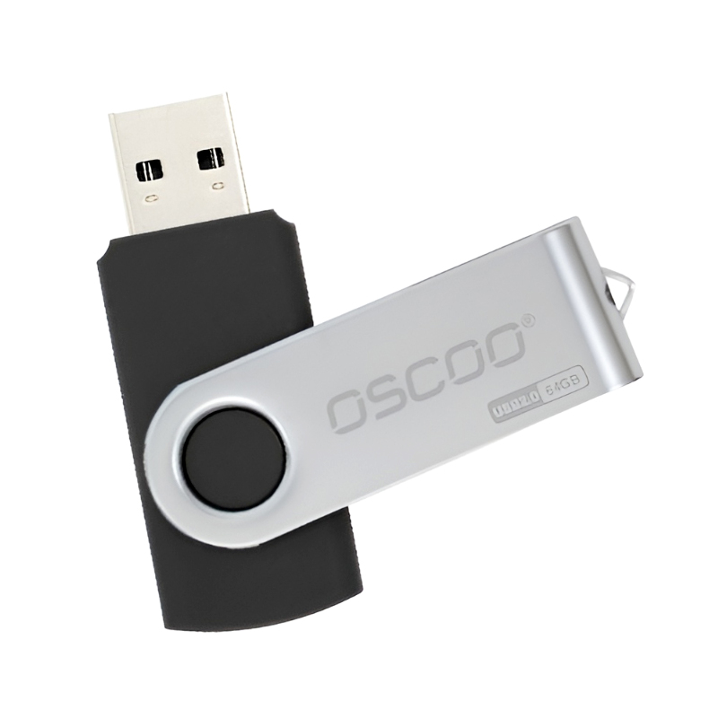 OSCOO 008U Classic Swivel USB 3.0 Flash Drive – 100% Original, 32GB/64GB/128GB High-Speed Pen Drive - Image 3
