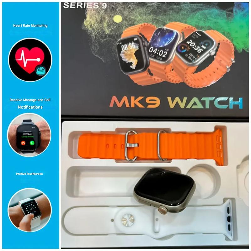 MK9 (Series 9) Ultimate Premium Smartwatch With Stunning 2.5″ Display, Health Tracking, NFC & Wireless Charging. - Image 5