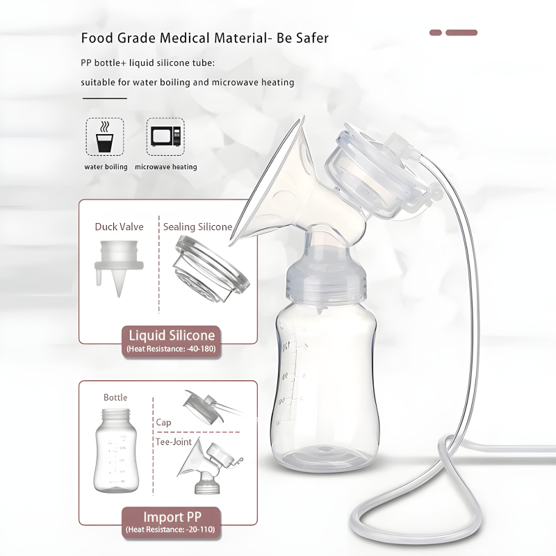 Powerful And Comfortable BPA-Free Electric Breast Pump With Strong Suction For Clean And Thorough Milk Extraction - Image 8